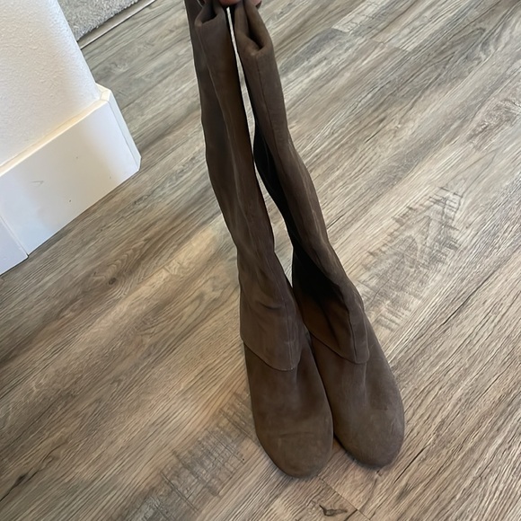 STEVEN by Steven Madden Suede Knee Boots - Picture 2 of 7